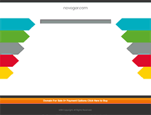 Tablet Screenshot of novogar.com